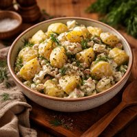 Danish Potato Salad with Dill