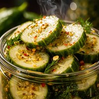 Danish White Cucumber Pickles