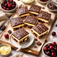 Danube Waves Cake Donauwellen Kuchen