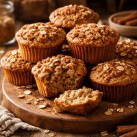 Daphnes Cinnamon Oatmeal Muffins