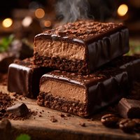 Dark Chocolate Cream Bars