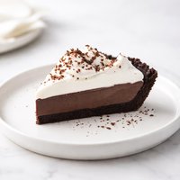 Dark Chocolate Cream Pie