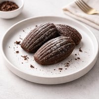 Dark Chocolate Madeleines
