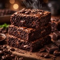 Dark Chocolate Mocha Brownies