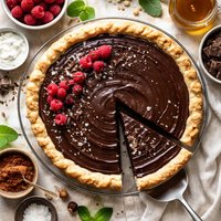 Dark Chocolate Pie
