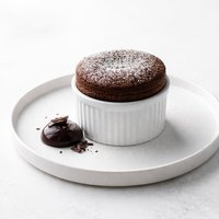 Dark Chocolate Souffle