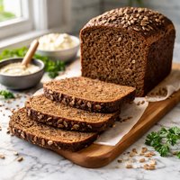 Dark Rye Pumpernickel Bread for the Bread Machine