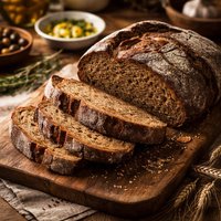 Dark Tuscan Bread Pane Toscano Scuro