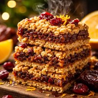 Date Cranberry Orange Bars