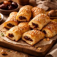 Date Filled Cheese Pastries