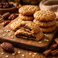 Date Filled Oatmeal Cookies