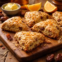 Date Orange Scones