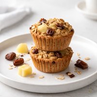 Date Pineapple Breakfast Muffins