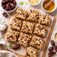 Date Rice Krispies Bars