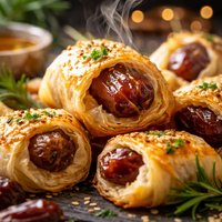 Dates Wrapped in Cheese Pastry