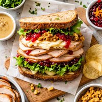 Day After Thanksgiving Turkey Sandwich