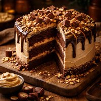 Death by Peanut Butter Cake