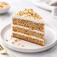 Decadent Banana Cake with Coconut Cream Cheese Frosting