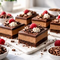 Decadent Chocolate Mousse Bars