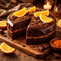 Decadent Chocolate Orange Cake