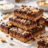Decadent Chocolate Pb Granola Coconut Bars