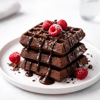 Decadent Chocolate Waffles