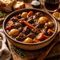 Decadent Crock Pot Beef Stew with Red Wine