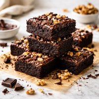 Decadent Gluten Free Vegan Brownies