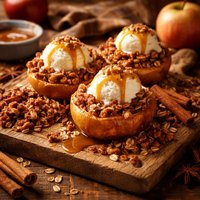 Deconstructed Reconstructed Baked Apples