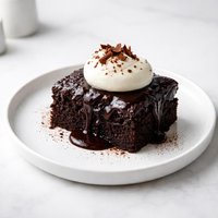 Deep Dark Chocolate Pudding Cake