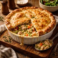 Deep Dish Turkey Pot Pie