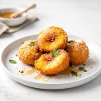 Deep Fried Peaches