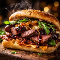 Deer Hunting Gourmet Sandwich