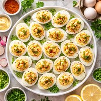 Dees Plain Old Deviled Eggs