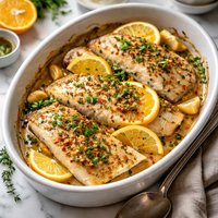 Delectable Baked Orange Roughy