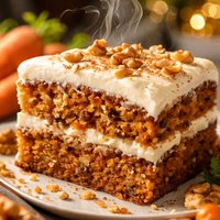 Delectable Carrot Cake with Cream Cheese Frosting