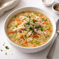 Delicious After the Holiday Turkey Rice Soup