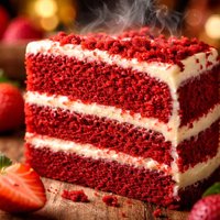 Delicious and Moist Red Velvet Cake