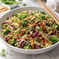 Delicious Asian Broccoli Slaw