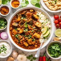 Delicious Aubergine Curry