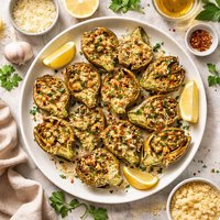 Delicious Baked Artichoke Hearts