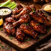 Delicious Barbecue Wings