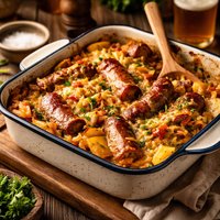Delicious Brat Casserole