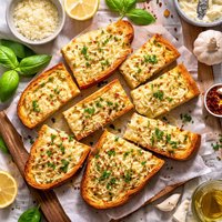 Delicious Buttered Parmesan Bread