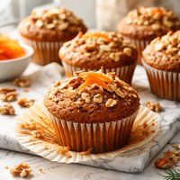 Delicious Carrot Jumbo Muffins