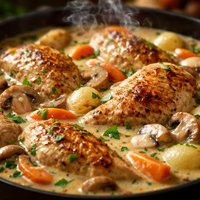 Delicious Chicken Fricassee