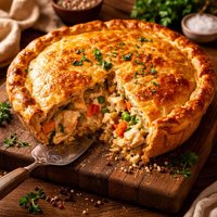 Delicious Chicken Pie