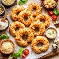 Delicious Chipa Rolls a Type of Cheese Rolls