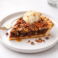 Delicious Chocolate Chip Pecan Pie with Bourbon