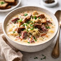 Delicious Cream of Reuben Soup